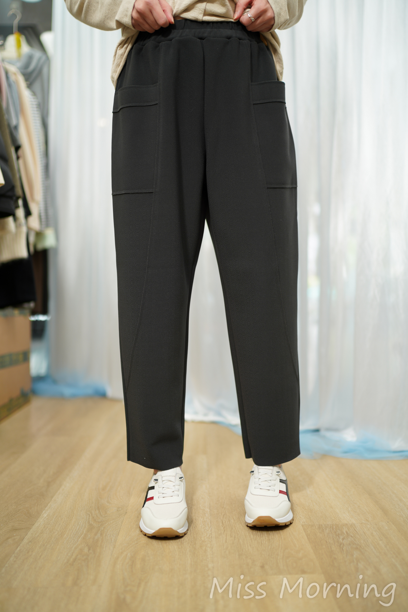 薄絨返工褲(34052)