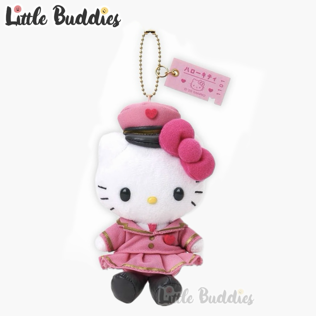 日木 東京駅限定 Sanrio 車長造型公仔匙扣