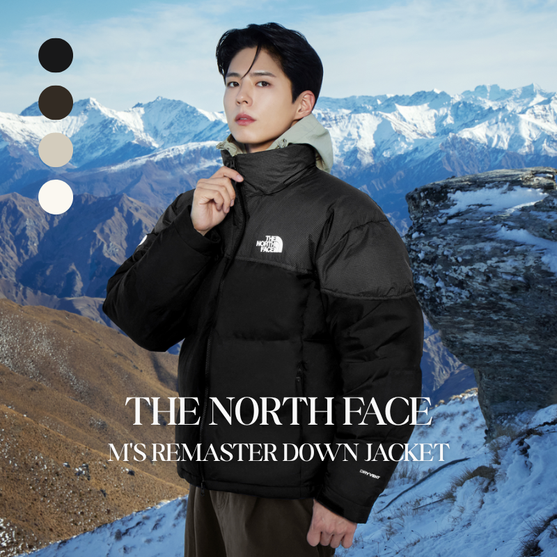 【代購】THE NORTH FACE M'S Remaster Down Jacket｜男款重塑經典羽絨外套｜保暖防風 × 都會機能