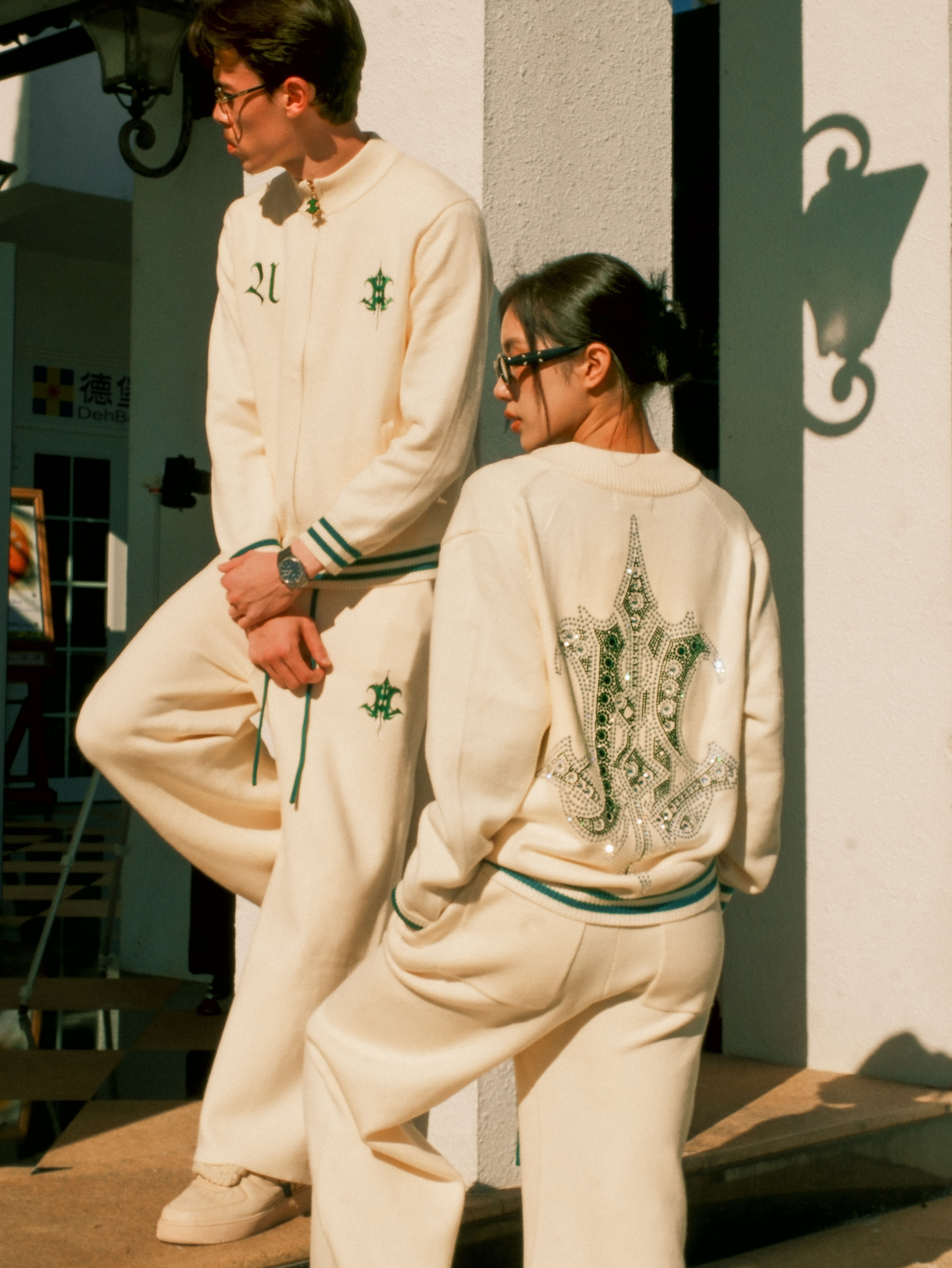 “CASANOVA” KNITTED JACKET