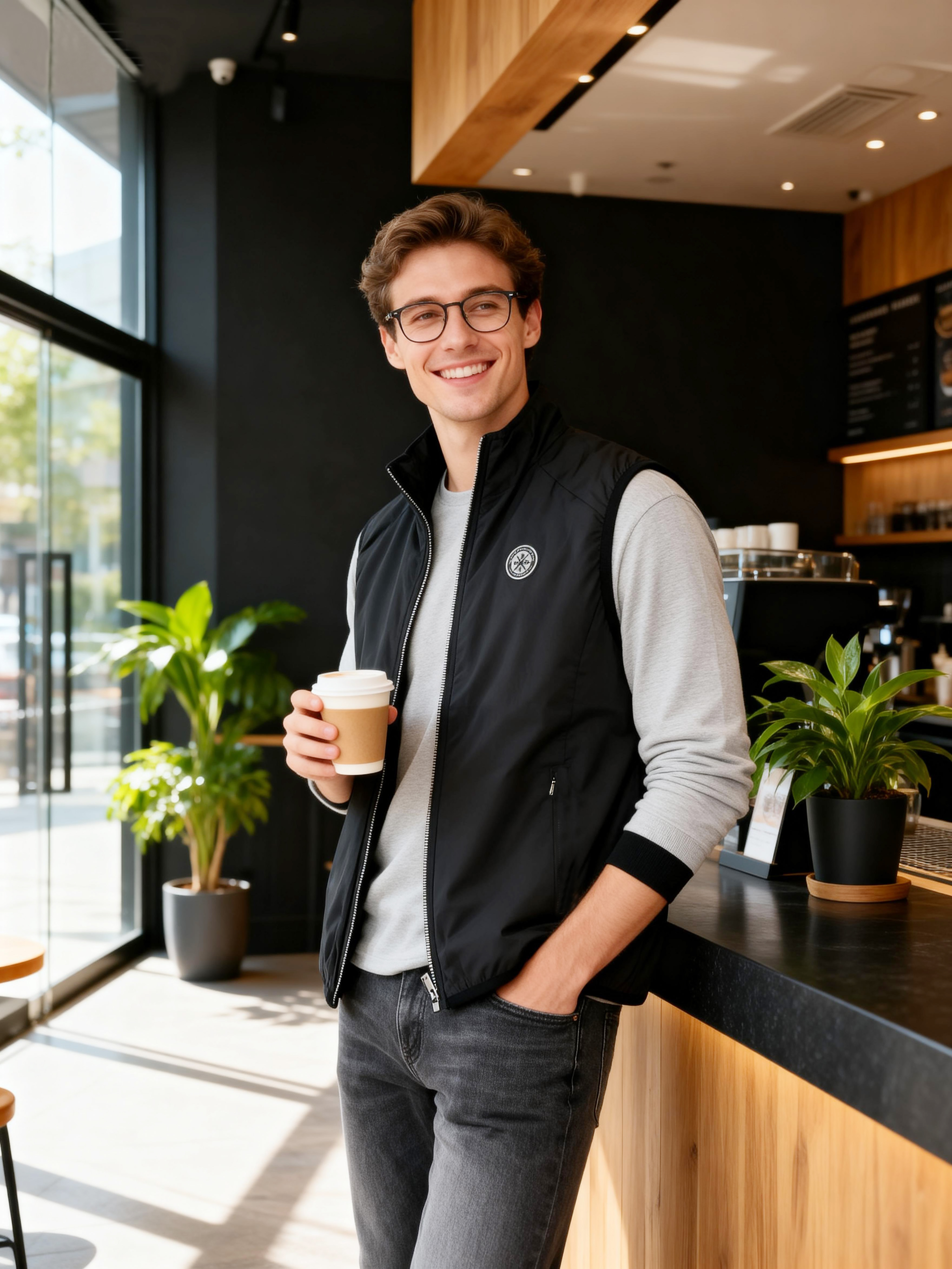 253118 男女合穿薄背心