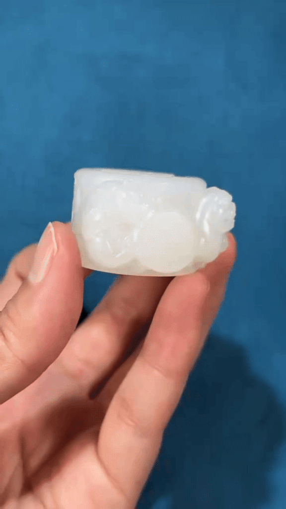 12129 和田玉籽料扳指 (內徑 21mm)