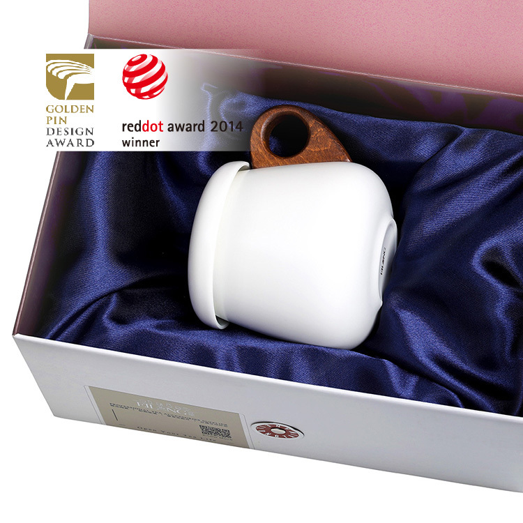 煎茶道具　賣茶好　酉年　鶏鳴盃　茶碗 ４客　共箱　V　6533 旺福-甕壺茶具組– HAKKA-BLUE 台客藍