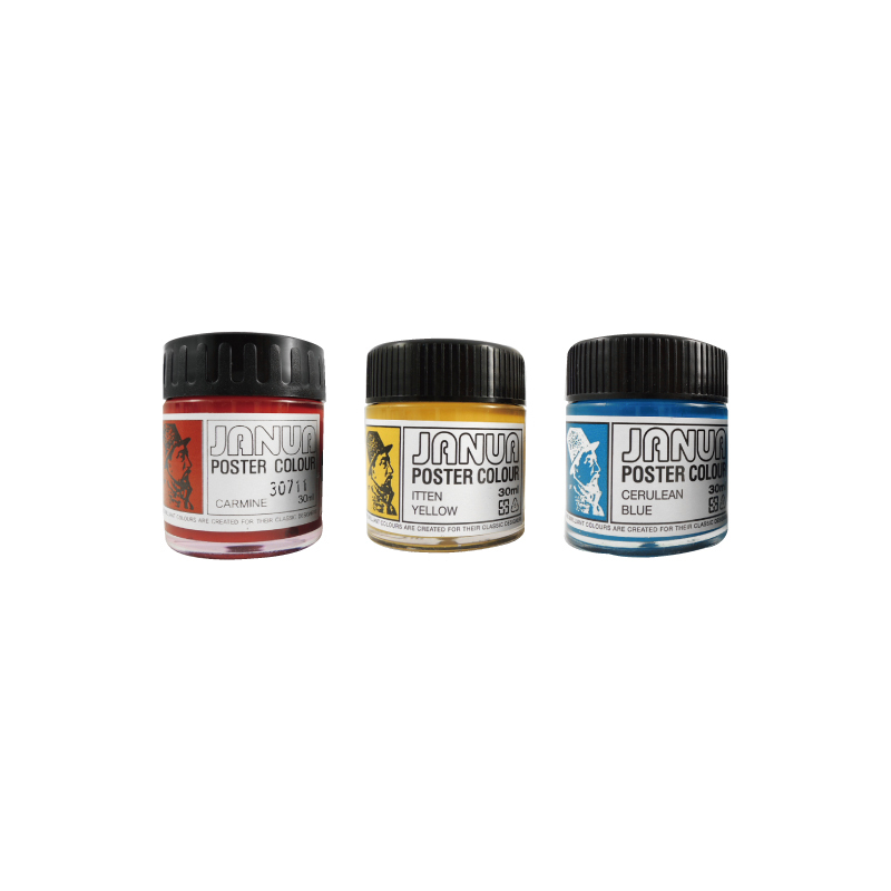 JANUA 老人牌 廣告顏料 30ml 暖色系 003-031