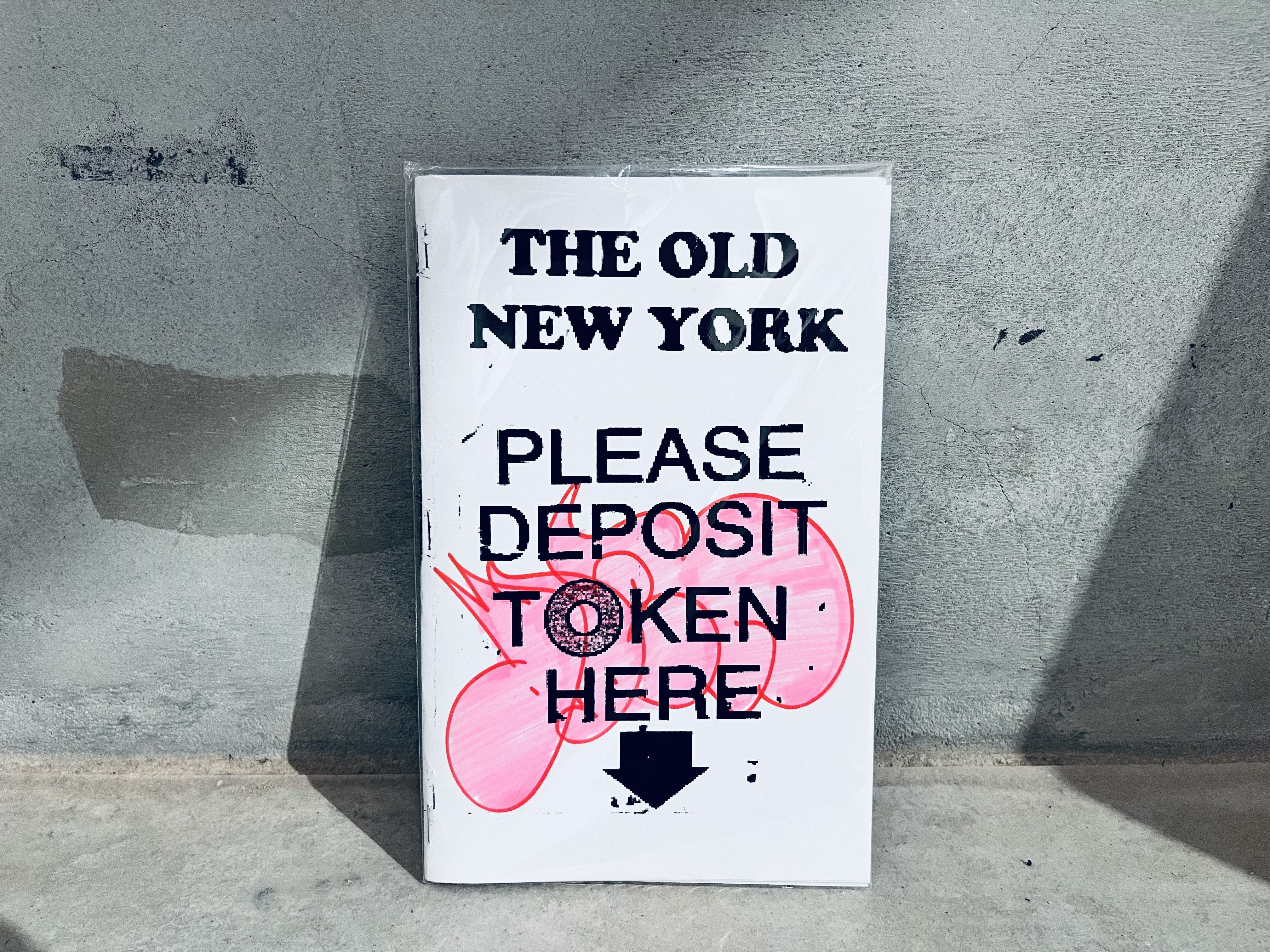 The old newyork zine - please deposit doken here