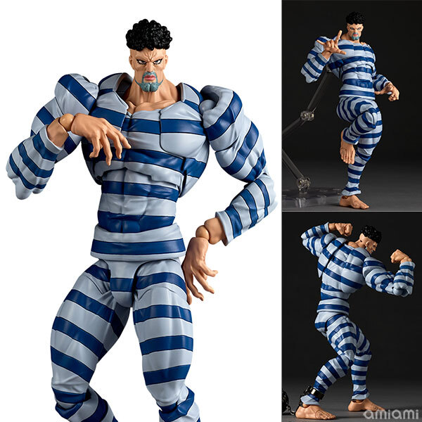 Jul Kaiyodo Revoltech Amazing Yamaguchi One-Punch Man Puri-Puri Prisoner Pre-order