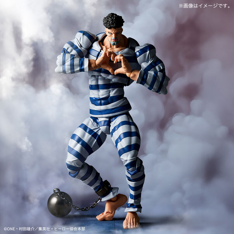 Jul Kaiyodo Revoltech Amazing Yamaguchi One-Punch Man Puri-Puri Prisoner Pre-order