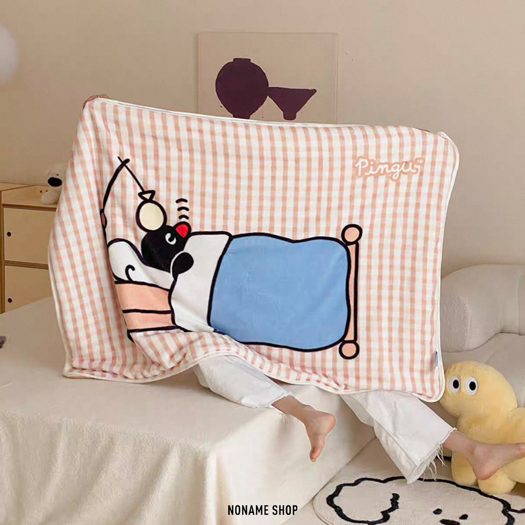 PINGU 企鵝家族 四季 毛毯 午覺毯 沙發毯 可機洗 六款