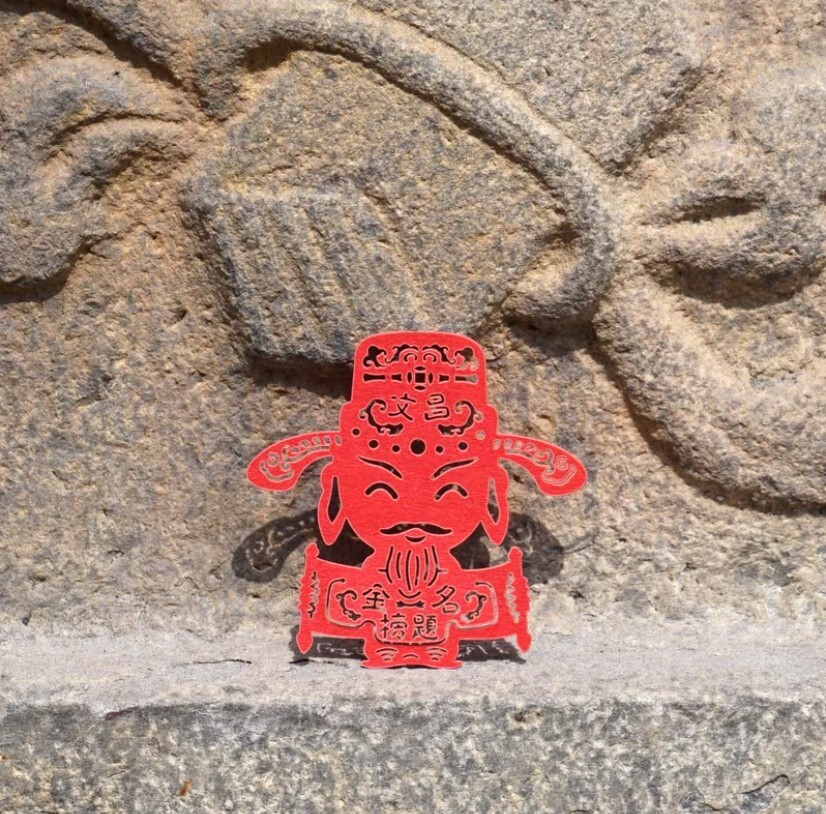 麥麥大節慶 文昌帝君 紙雕書籤｜MARK TAIWAN 臺灣