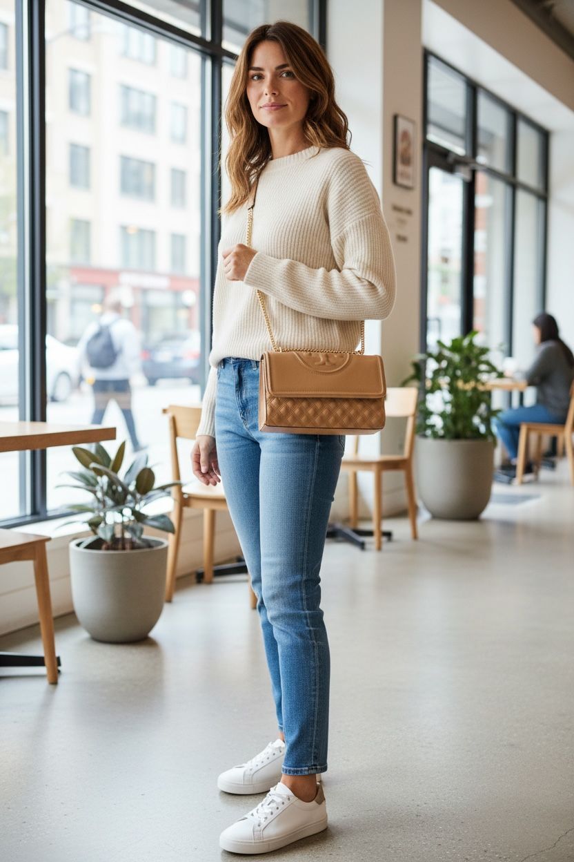 Tory Burch Fleming菱格包