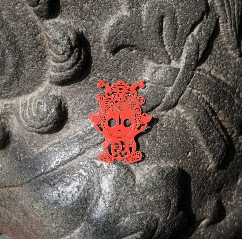 麥麥大節慶 善財童子 紙雕書籤｜MARK TAIWAN 臺灣