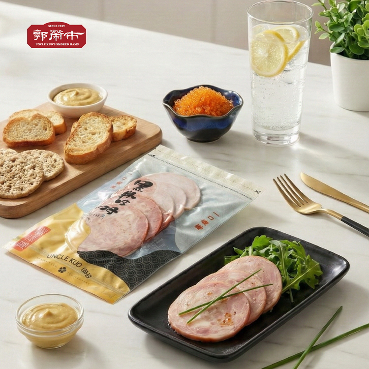 飛魚卵黑豚切片包｜啵啵鮮味、開封即食(低溫)