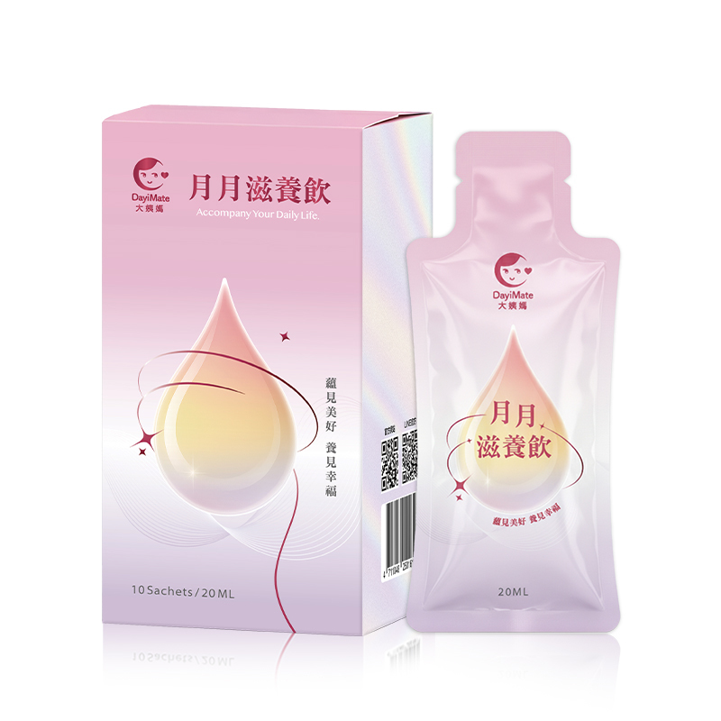 新品上市！【大姨媽 產後滋養組】月月青春飲(10瓶/盒) + 月月滋養飲(10包/盒)