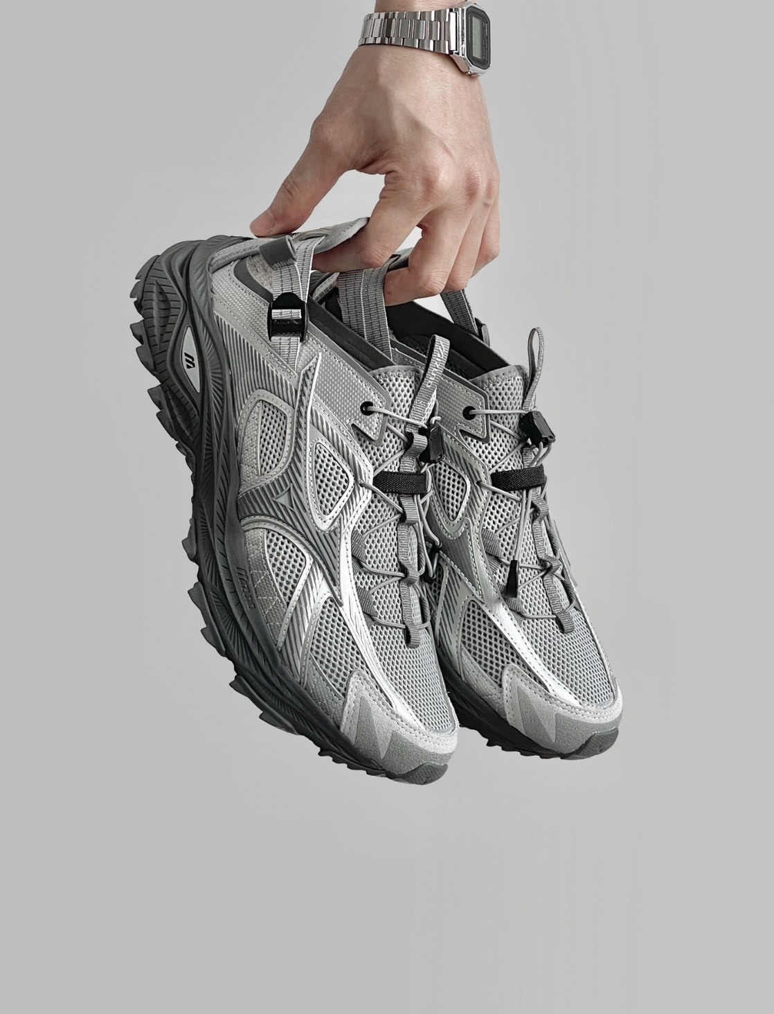 【OWN】Mizuno Racer Trail SE 球鞋 戶外 機能 溯溪 越野 登山 復古 運動鞋 不分男女 隕石灰 夜黑 沙色