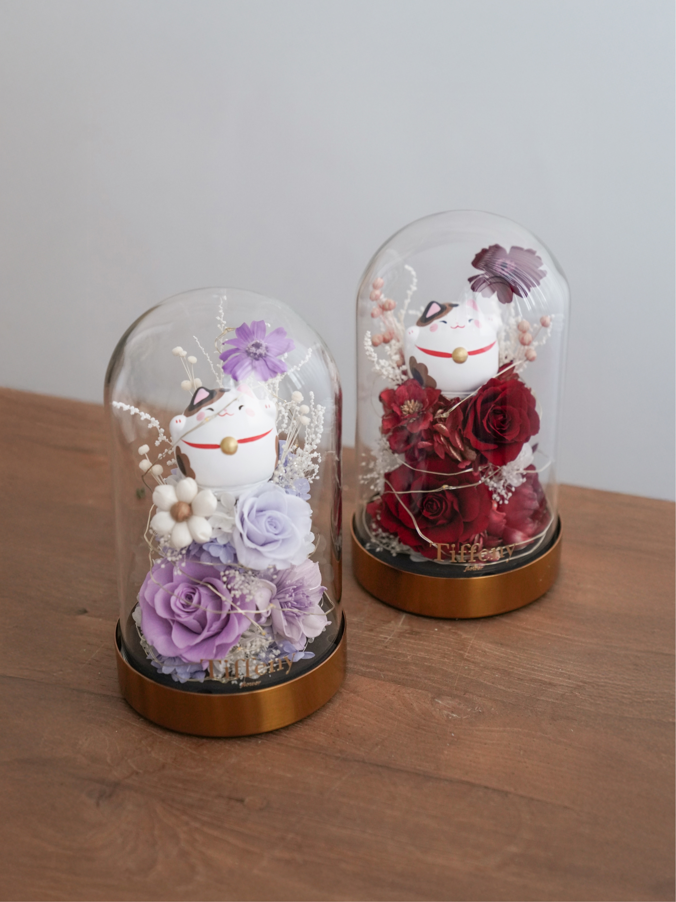 大紅大紫～喵你的 永生玻璃罩 / 一對享優惠