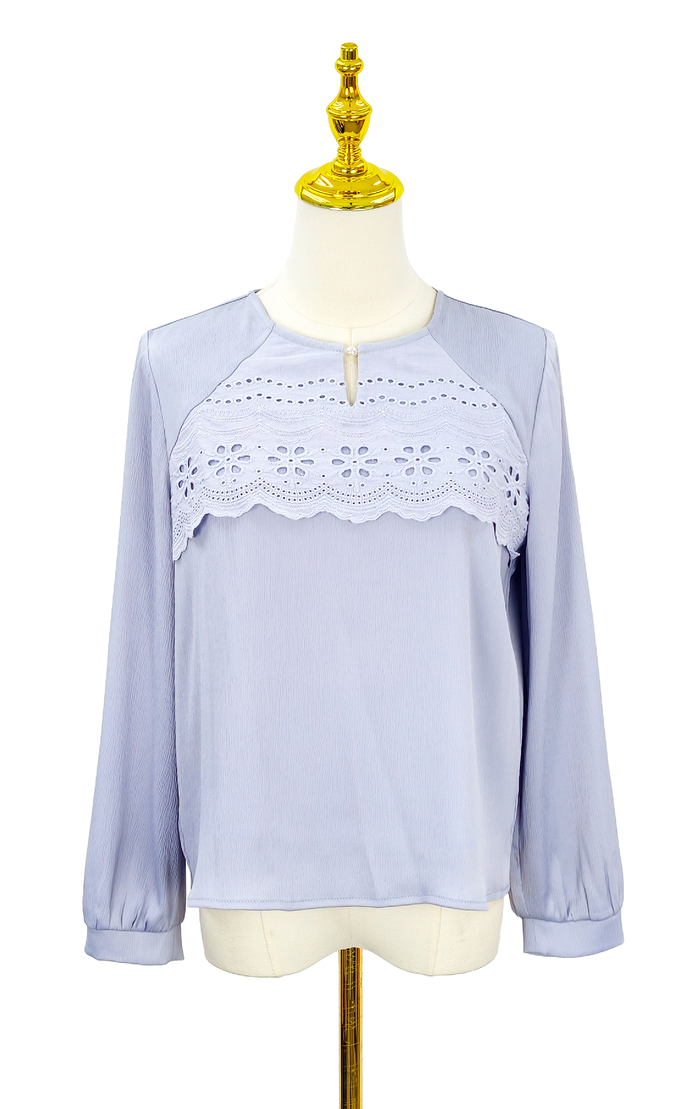 蕾絲拼布上衣 SH0287