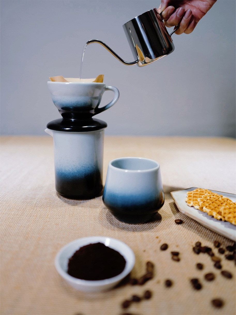 CONE NO.9 ｜手沖咖啡套組-藍色