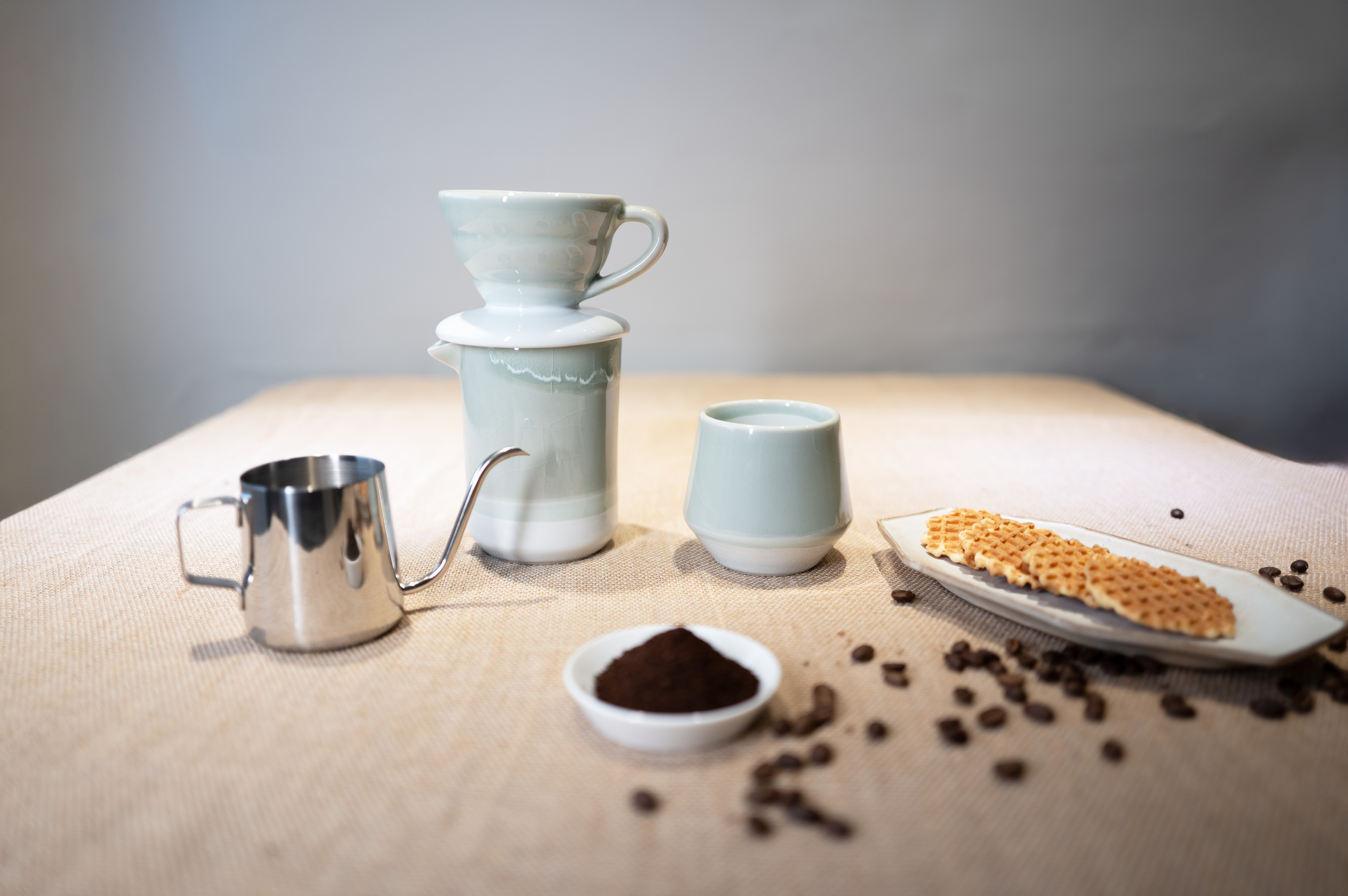 CONE NO.9 ｜手沖咖啡套組-淺綠