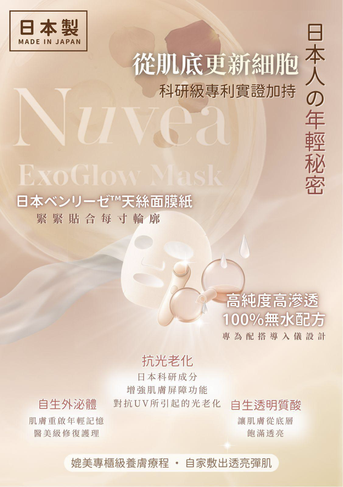 Nuvéa 精華注滲面膜  (5片裝)
