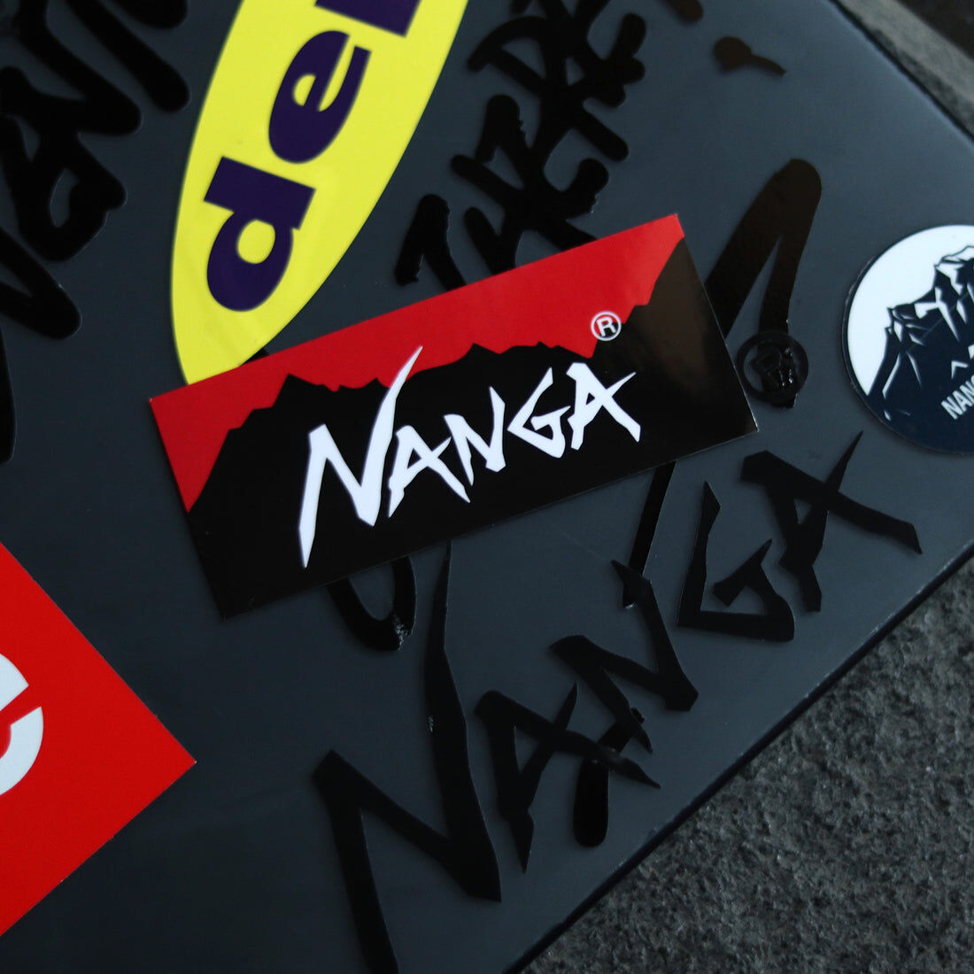 NANGA LOGO STICKER