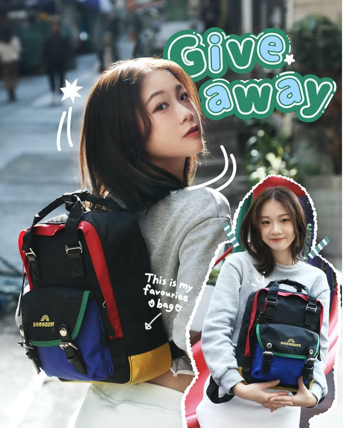 【直播】LL112858 Doughnut MACAROON MINI YOU-NIVERSE 系列背包