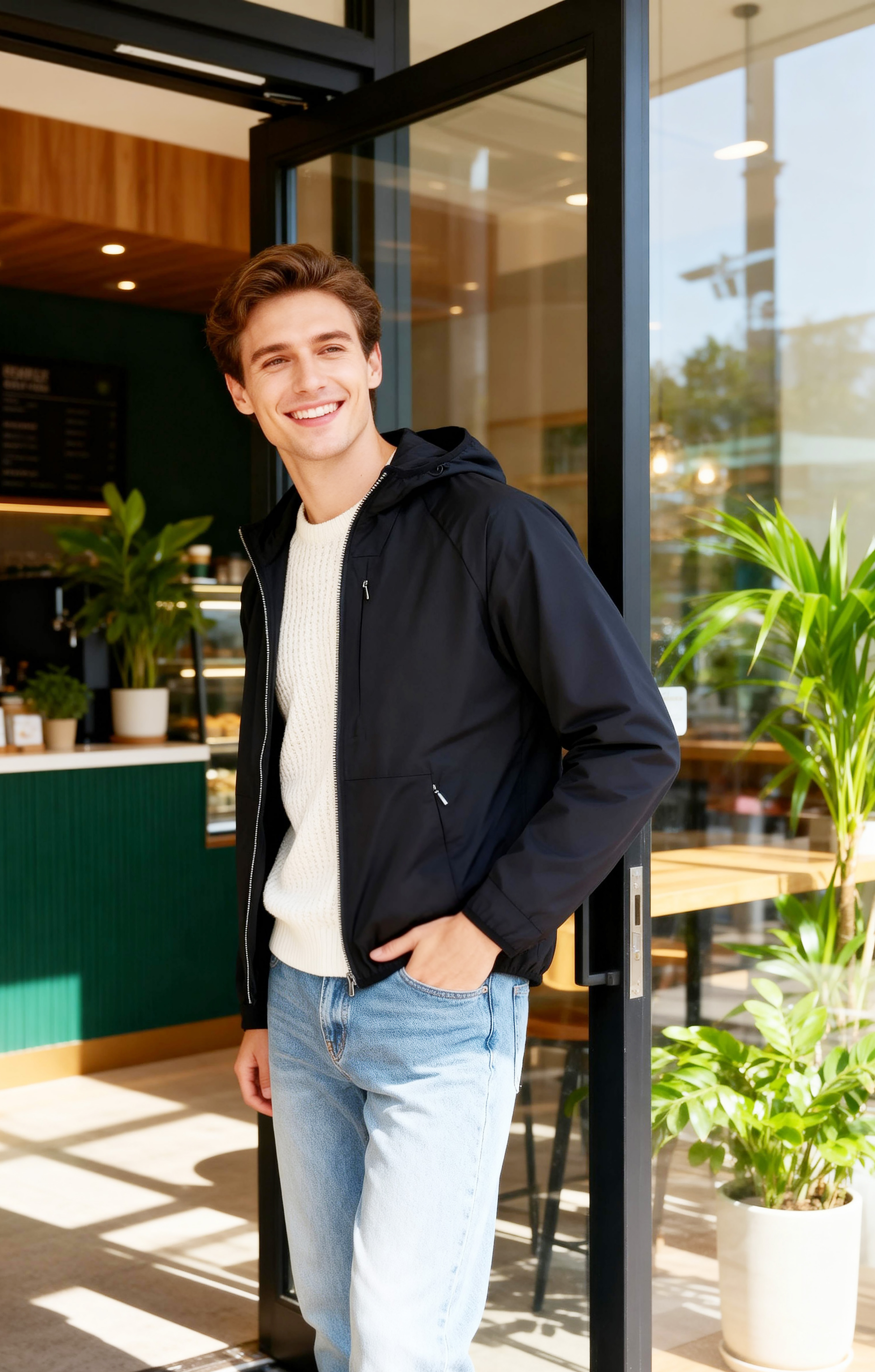 253119男女合穿連帽外套