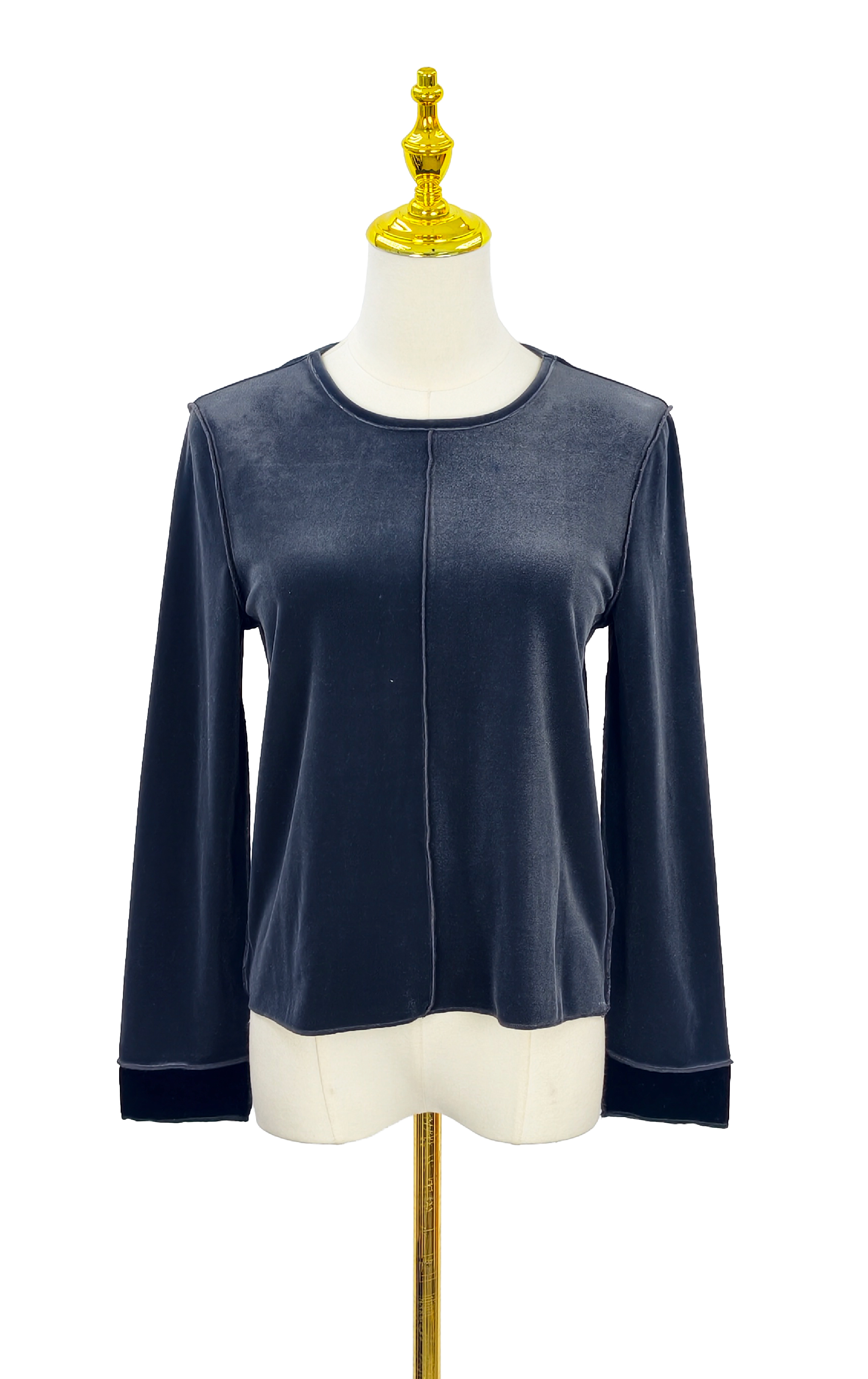 縫線絨布上衣 LT0347