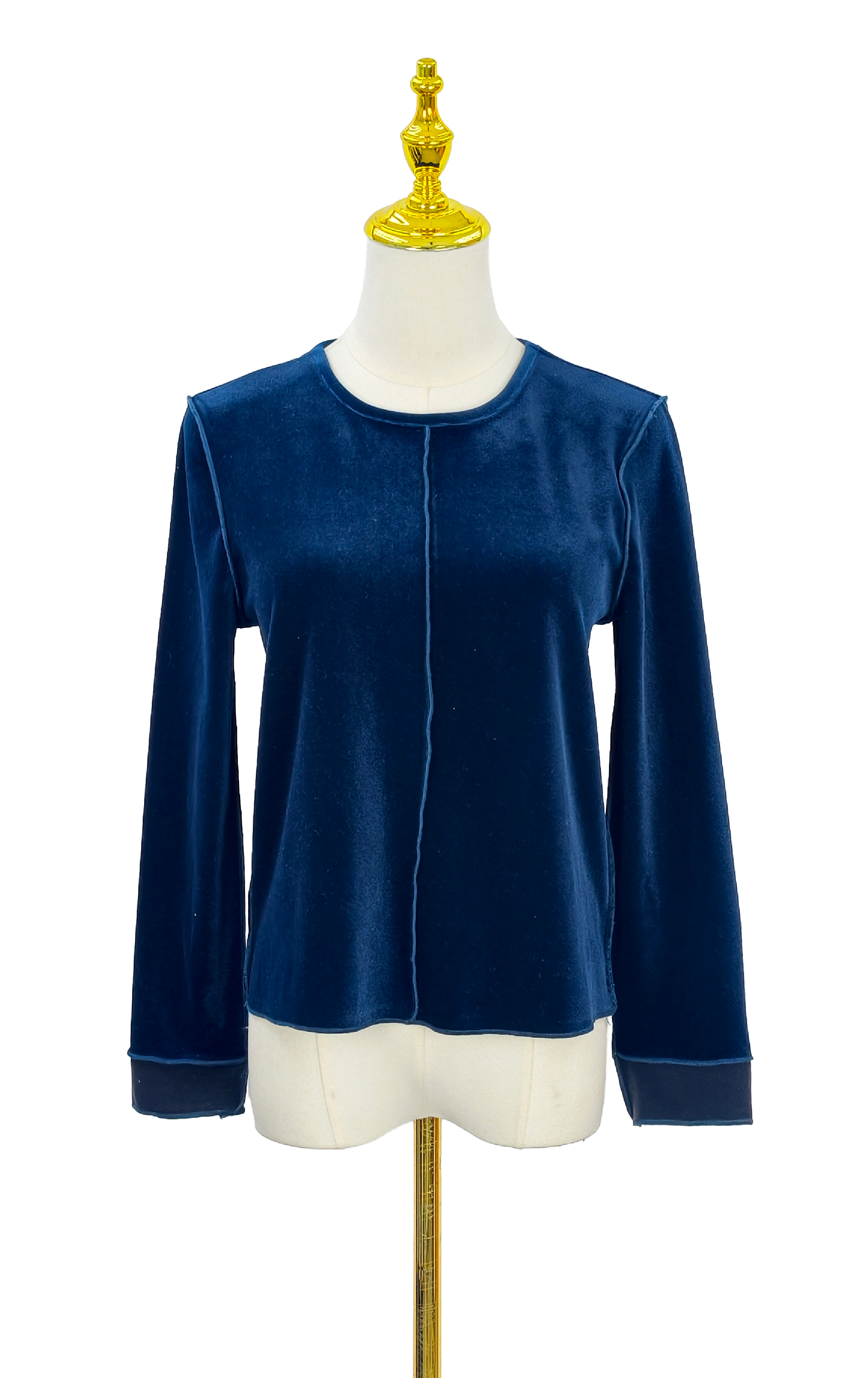 縫線絨布上衣 LT0347