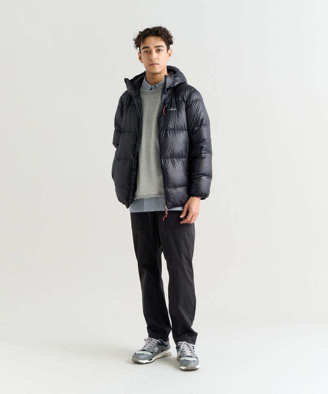 MOUNTAIN LODGE DOWN HOODIE JACKET