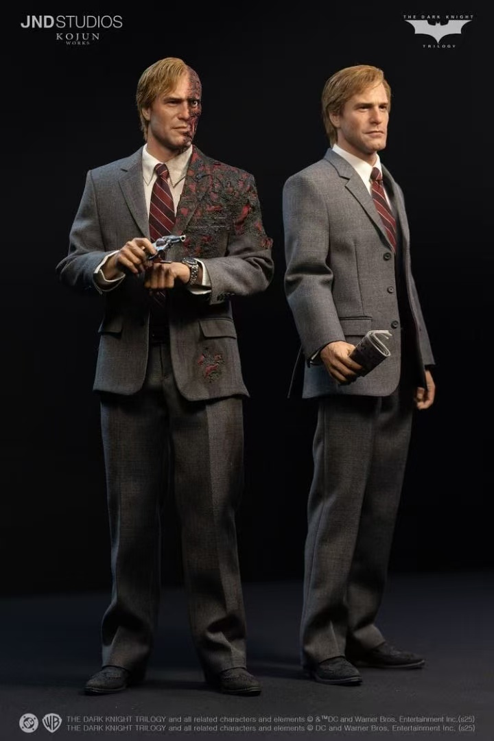 JND STUDIOS 1/6 The Dark Knight: Two-Face KJW-006ABC 蝙蝠俠黑闇騎士 雙面人