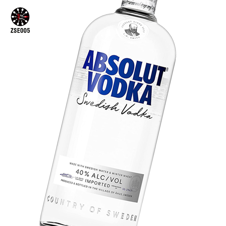 Absolut Blue Original Swedish Vodka 1000ml (無盒）
