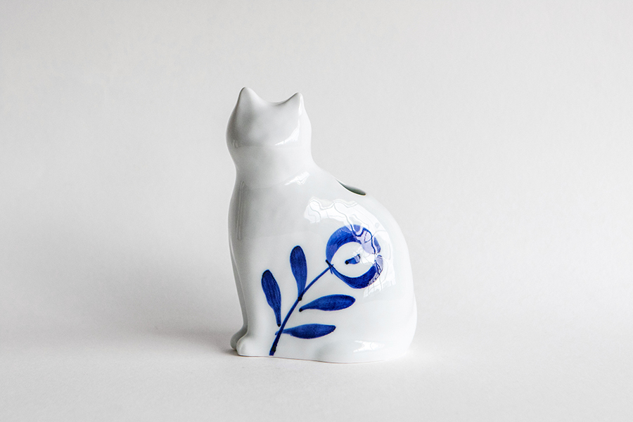 amabro - I AM 瓷花器 / 花貓