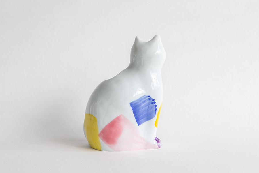 amabro - I AM 瓷花器 / 彩貓