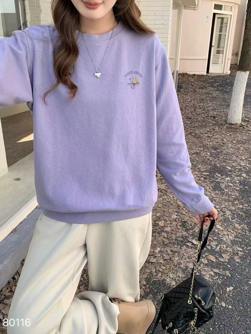 微挺度不貼肉★暖心洗水棉上衣