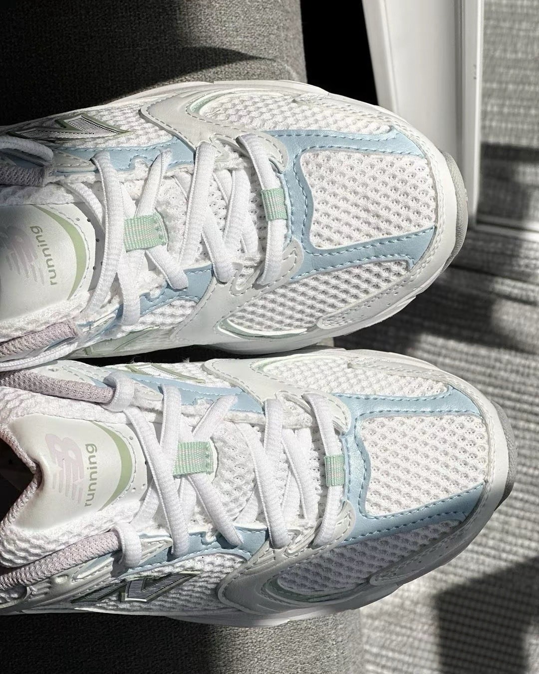 NEW BALANCE NB 休閒鞋 女鞋 白藍 MR530PC