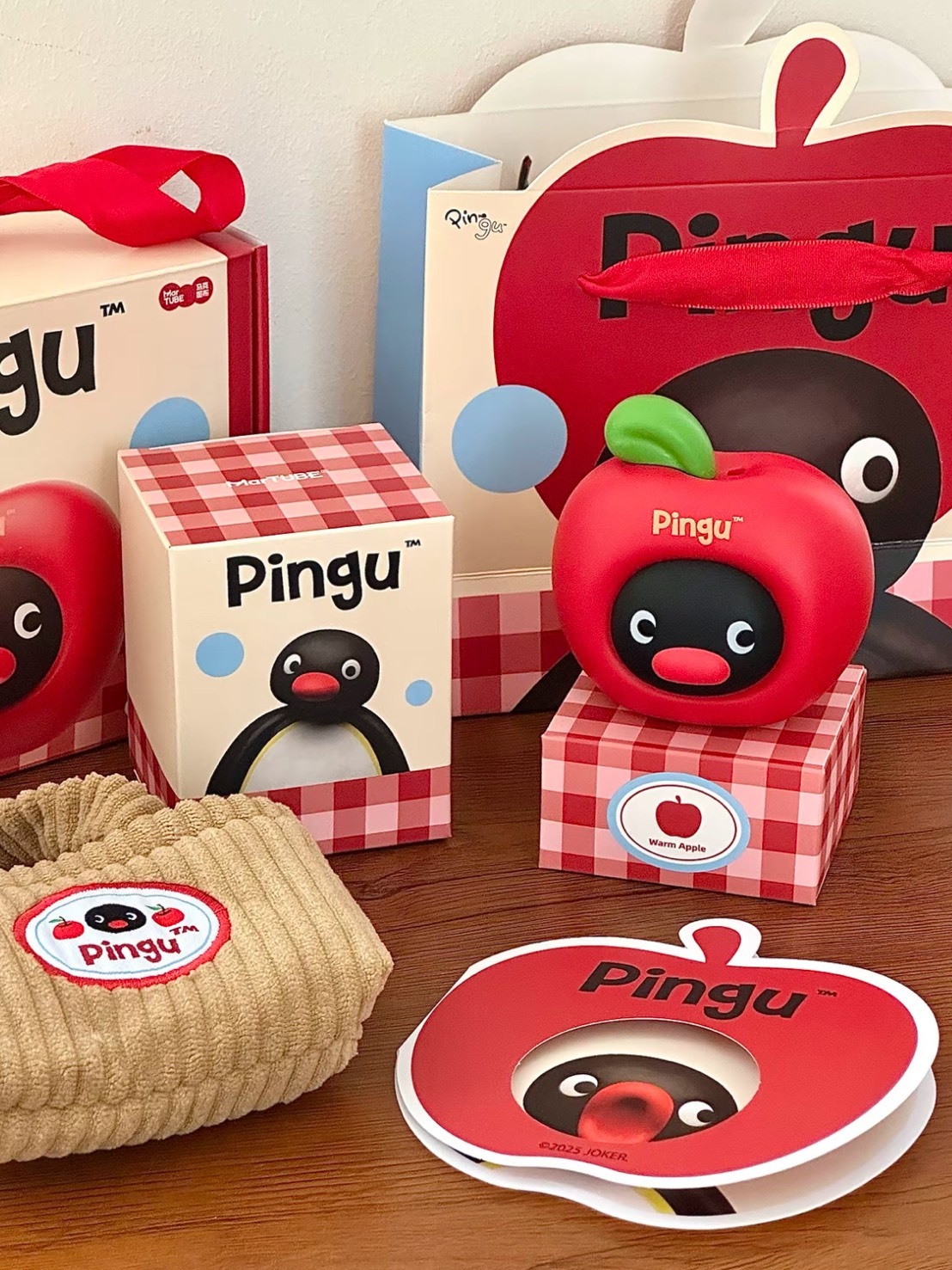 PINGU 聯名款 暖手寶 禮盒組