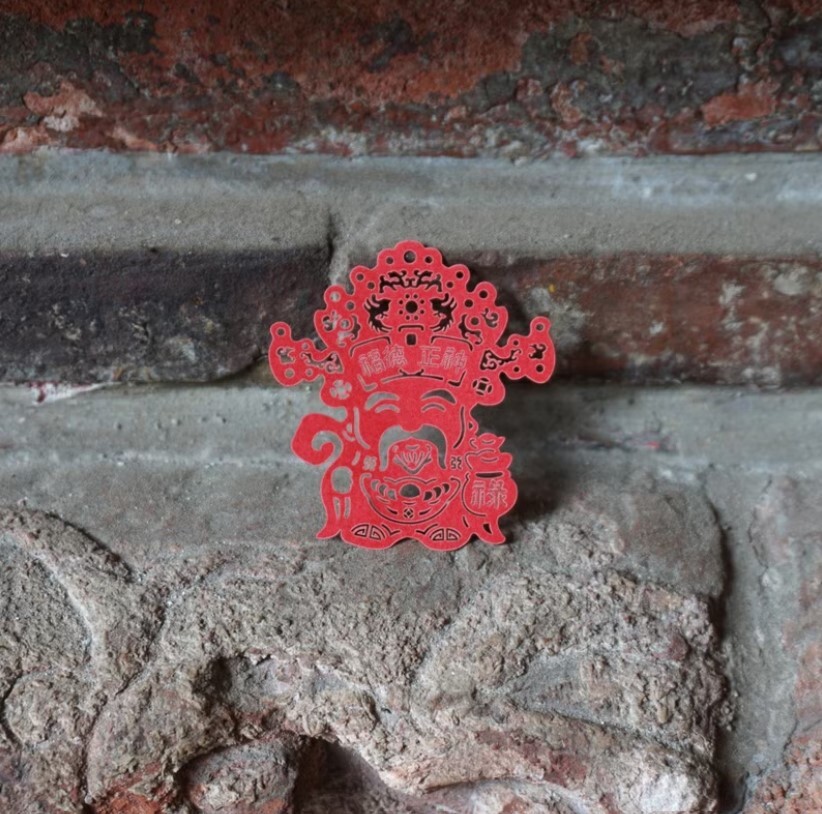 麥麥大節慶 福德正神 紙雕書籤｜MARK TAIWAN 臺灣