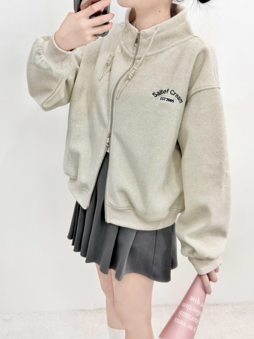 內裡超柔暖雲絨・保暖不掉毛|雙拉鍊舒適不臃腫外套 ⚡️搶手貨⚡️