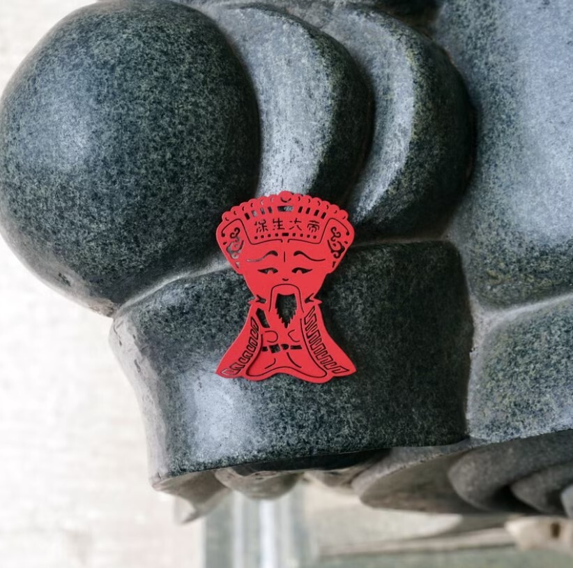 麥麥大節慶 保生大帝 紙雕書籤｜MARK TAIWAN 臺灣