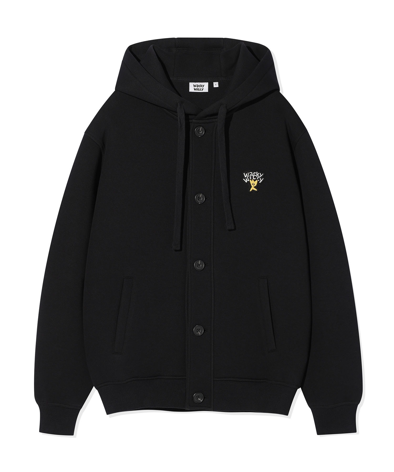 WACKY WILLY Hooded Button Cardigan