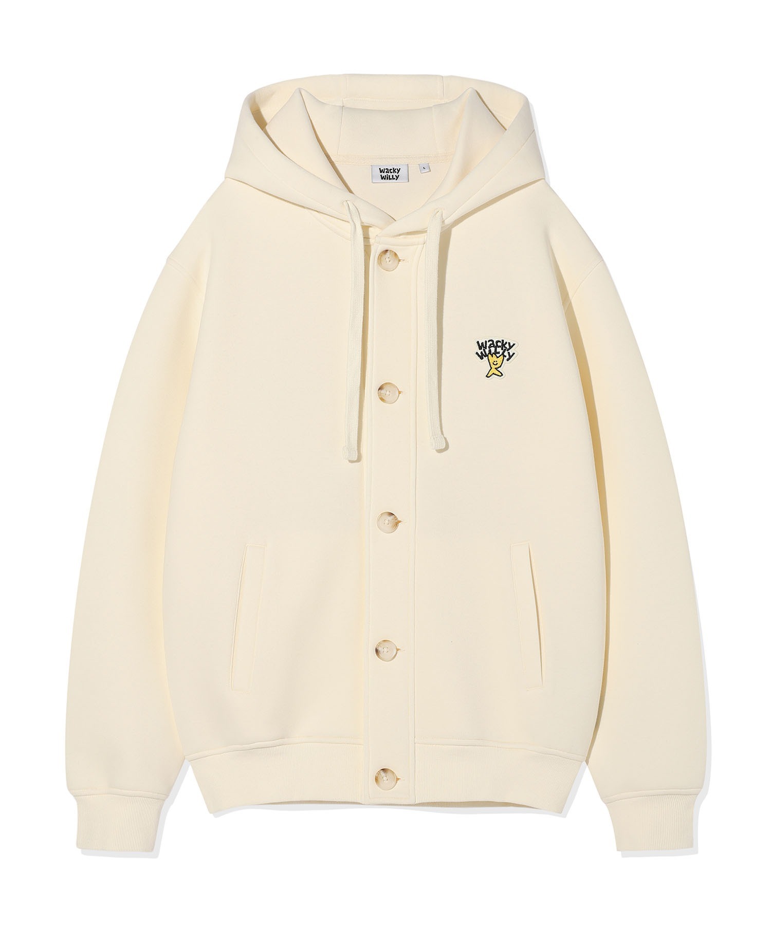 WACKY WILLY Hooded Button Cardigan