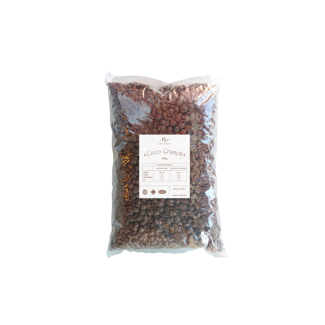 【健康版迷你無糖可可脆片 250g】