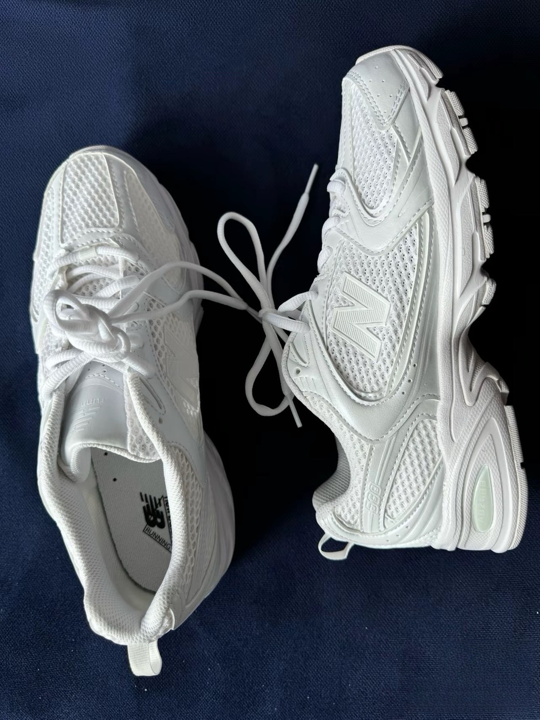 NEW BALANCE NB 休閒鞋 女鞋 全白 MR530PA