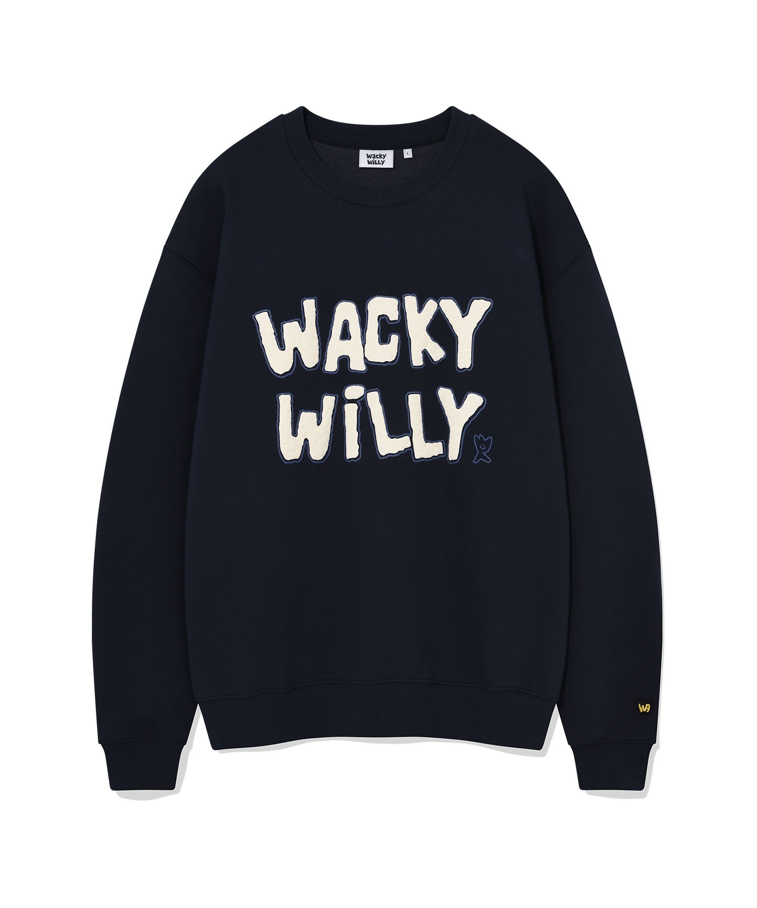 WACKY WILLY Boucle Embroidered Sweatshirt