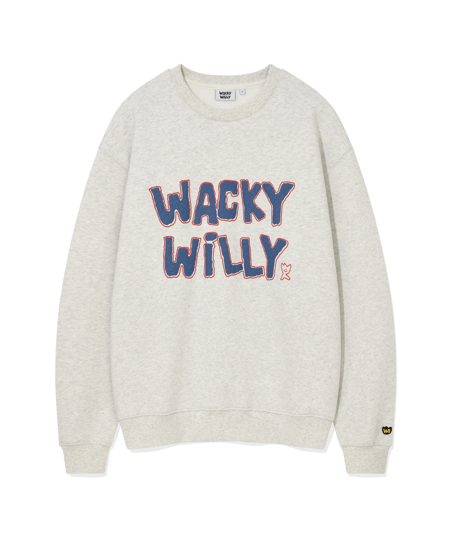 WACKY WILLY Boucle Embroidered Sweatshirt