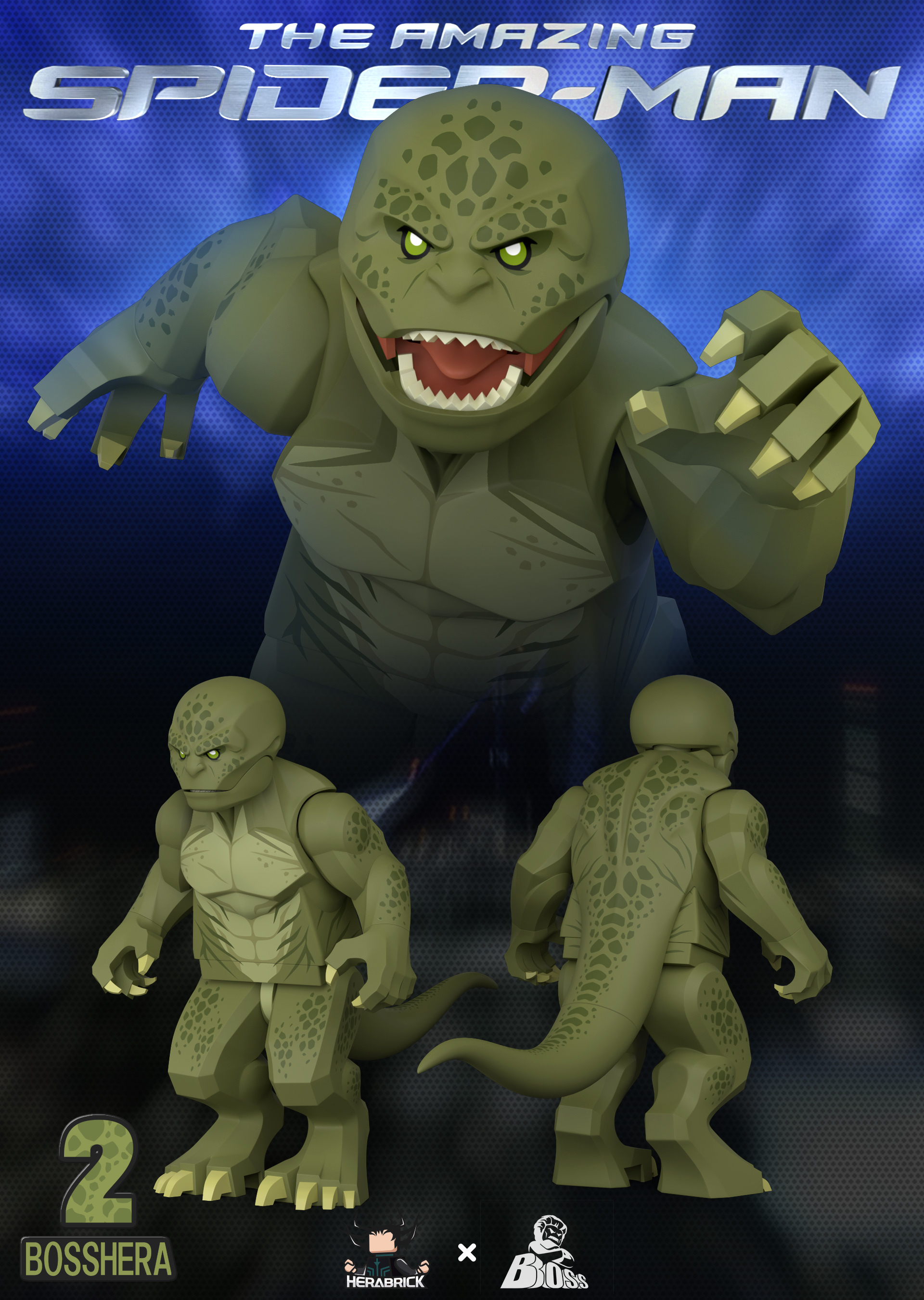 [Boss][Preorder] The Amazing Spider - Man Series "Dr. Lizard" [PADprinted]