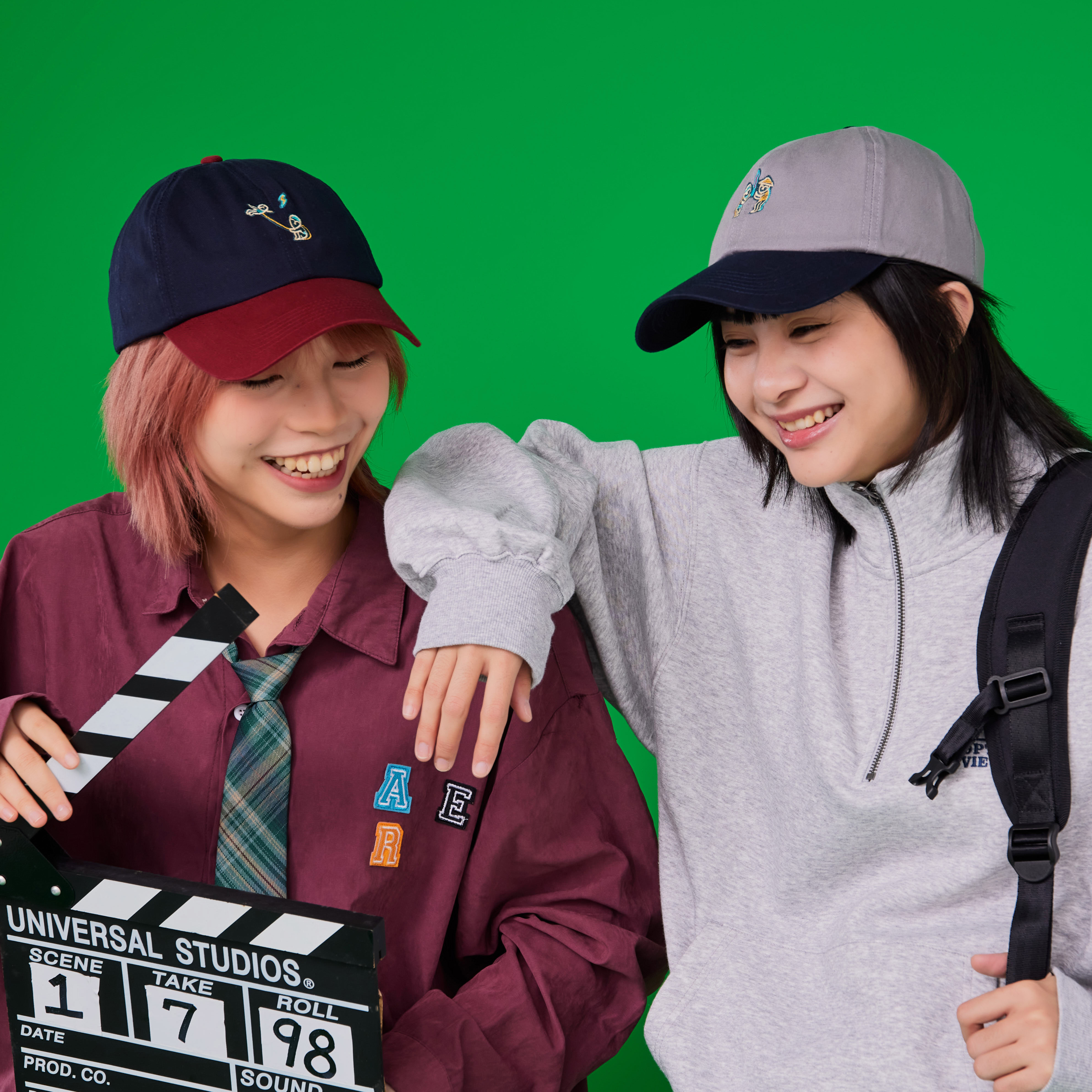 《入山之前，出發之後》城市復古棒球  拼色帽