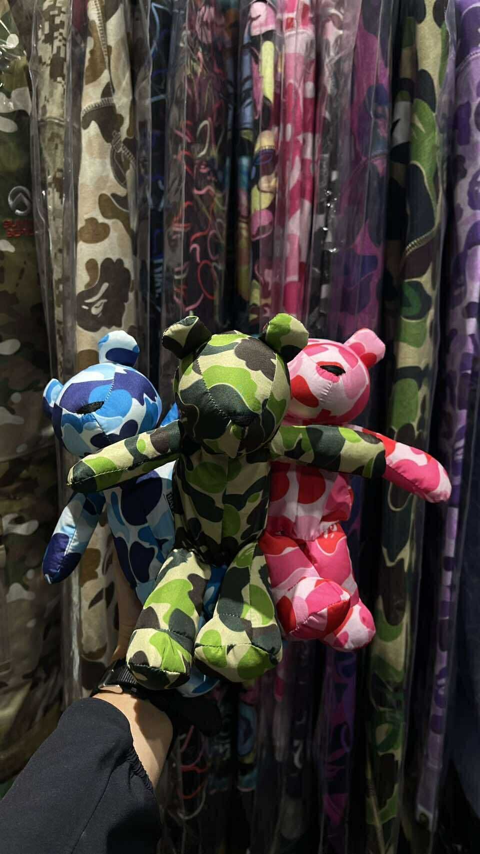 BAPE 迷彩熊 購物袋