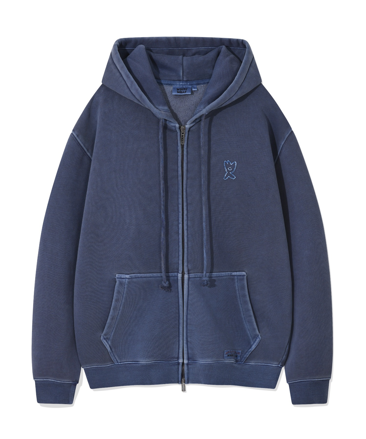 WACKY WILLY Pigment KIKI Hoodie Zip-Up