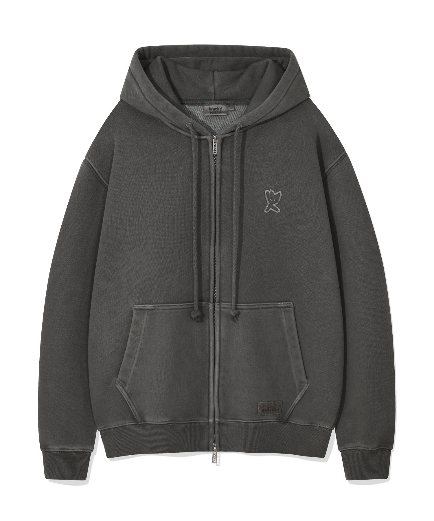 WACKY WILLY Pigment KIKI Hoodie Zip-Up